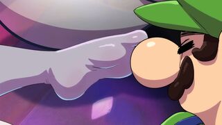 Luigi Fucked Booette (OrangePeel) (No Music) (Sounds + Upscaled)