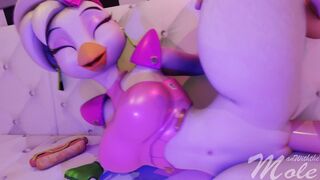 Glamrock Chica leg up POV