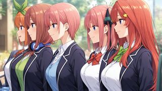 Quintuplets VS Vibrators