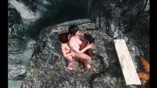 Special guest at the bathhouse