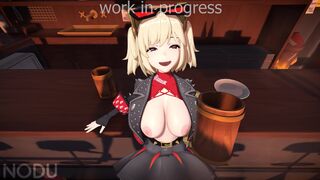 Burnice bar fuck [NoduSFM]