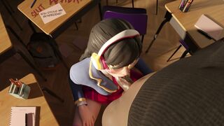 Dva academy blowjob [4K] [Black!]