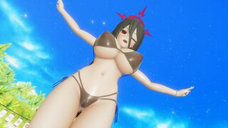 [MMDBlue Archive] hanekawa hasumi Marine Dreamin'