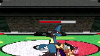 MUGEN Lucario fucks Natsu Dragneel