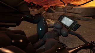 Câmera woman x TV woman