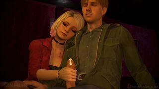 Maria (Silent Hill) is giving a gentle handjob (Animation 3D 18+)