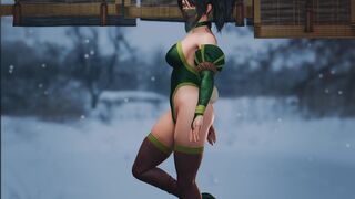 akali jhomen tethi league of legends bunny suit tease