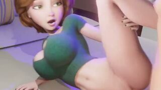 Cass Hamada Leg up POV [Manwiththemole]