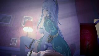 zibai doing sex and happy with that