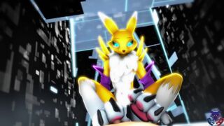 Renamon Footjob POV