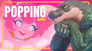 (!FLASHING LIGHTS!) POPPING! - BISEXUAL FURRY PMV2