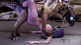 Shepard, Tali, Miranda - Varren Bitches