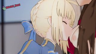 Saber Worships Rin [Infected_Heart]
