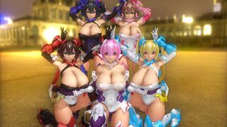 [MMD]Asra Ninja - WANNABE (Megami Device)