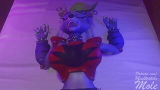 Roxanne Wolf Leggings & Legs up Pov