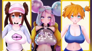 Pokegals do the Pokedance