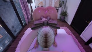 EBONY CONDO SLUT GAGGING WITH NO MANNERS