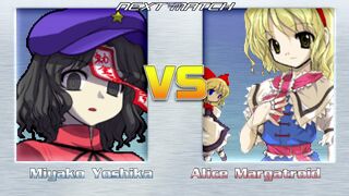 Yoshika vs Alice Margatroid