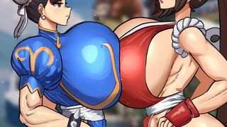 Chun-Li VS Mai Shiranui NSFW [MiruYuyo]