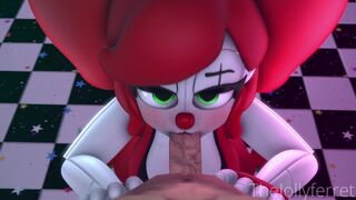 Circus Baby Blowjob POV