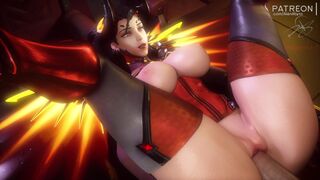 Devil Mercy Have Sex On A Table