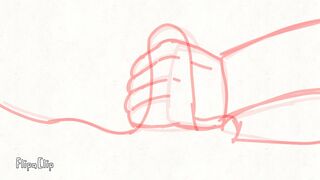 A rough draft of the Sadako animation, nothing more.