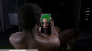 Face slapping blowjob-Billie Eilish