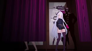 Changing room - kisaki and hina