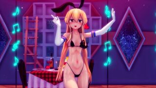 Shimakaze - What is Love [MMD R15] Hamselvish