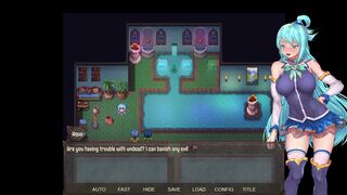 This Goddess corrupted our horny world 0.3 AQUA AND DARKNESS GAALLARY