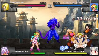 MUGEN android 18 and 21 are fucked