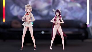 【Genshin MMD】Columbina & Sandrone