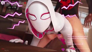 Gwen Stacy Livestreaming goes Wrong [Red404]