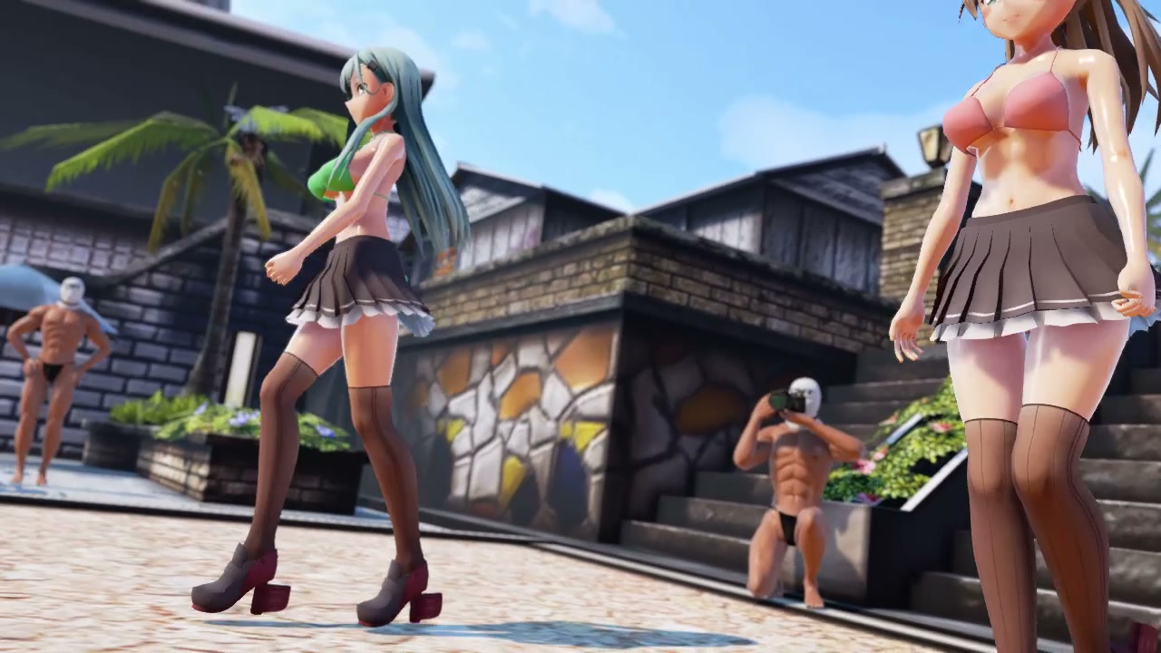 Suzuya And Kumano Dancing