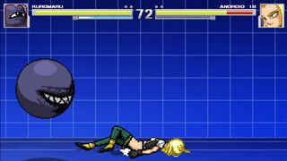 Kuromaru vs Android18 2