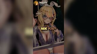 [JinkyVR] Don't make too much noise.. Someone might hear us!~