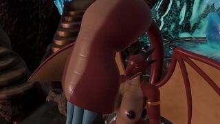 Tail vore by Hiddenmask18