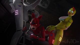 Mangle Foxy & Chica POV