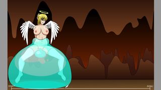 Angel Girl x Slime Monster