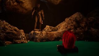 Baberian sex - by the cave lake