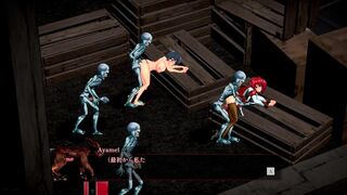 Ayamerukie v0062_1 | Defeated Warehouse Scene