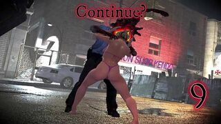 Re3 Ryona GAME OVER - Samantha Giddings vs Ne-A Parasite