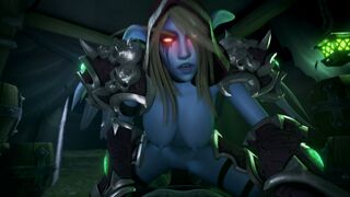 Sylvanas Riding Tauren POV