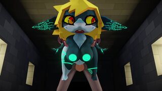 [PalewdasArts] Midna tempting Link