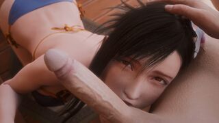 Tifa Resort Blowjob [NO WM][Juicyneko][4K60FPS]