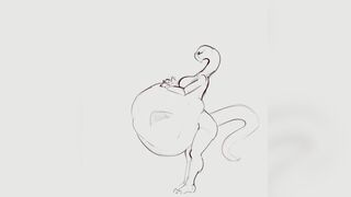 Oral vore by curseofdreg