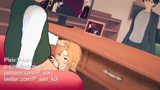 Asuna Enjoys Getting Blackmailed