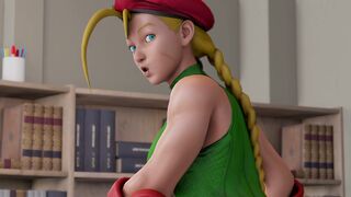 Juri x Cammy Feat faceless dude