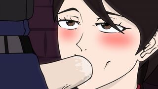 Ada X Leon | Hard Target (Cum in Mouth)