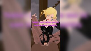 Catherine chastity footjob